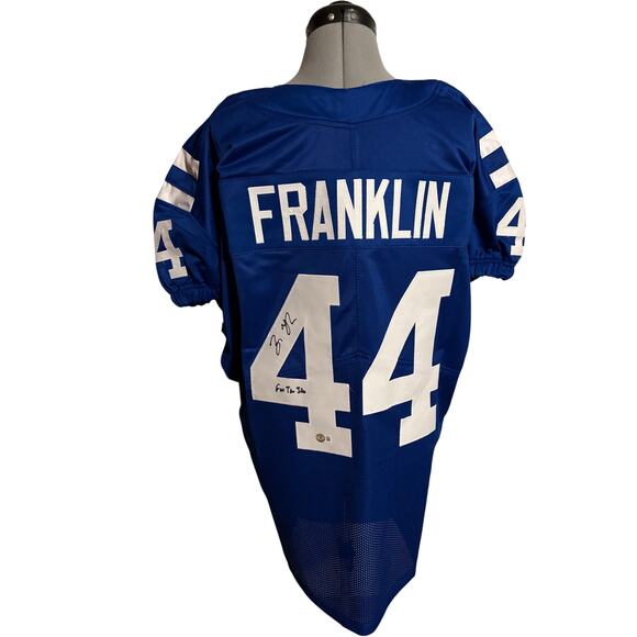 Zaire Franklin Signed Indianapolis Colts Jersey - Picture 2 of 3